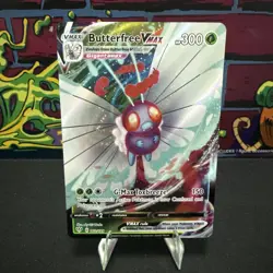 Butterfree VMAX 002/189 Darkness Ablaze Ultra Rare Holo Pokemon Card NM - Image 1