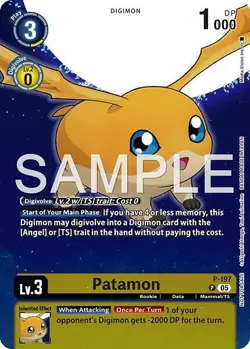 Patamon (Digimon Story: Time Stranger Promo Pack) Promo Digimon Promotion Cards - Image 1