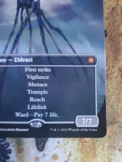 Sire Of Seven Deaths X1 Mtg Foundations Nm Borderless - Image 2