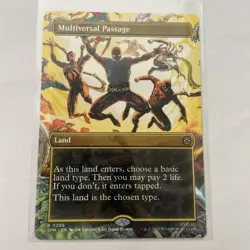 MTG - Multiversal Passage - 0206 Spider-Man Rare NM - Image 1