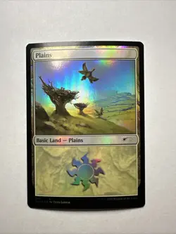 Plains (546) - FOIL - Secret Lair - Near Mint - MTG - Image 1