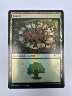 Forest (574) - FOIL - Secret Lair - Near Mint - MTG - Image 1