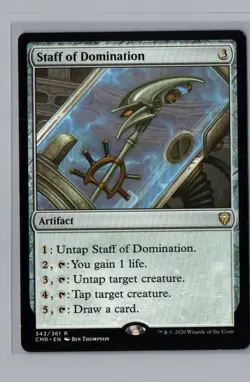 Staff of Domination R Commander Legends 343 NM - Image 1
