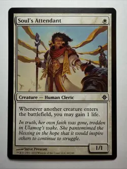 MTG Soul's Attendant Magic: The Gathering Rise of the Eldrazi #44 NM - Image 1