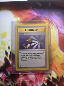 Pokemon Scoop Up 78/102 Base Set Rare Trainer Regular WOTC English 1999 - Image 1