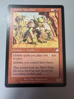 Goblin Warchief - Scourge Magic The Gathering MTG - Image 1