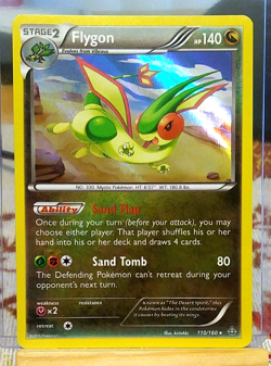POKEMON Flygon 110/160 XY Primal Clash Set, HOLO RARE, NM Condition - Image 1