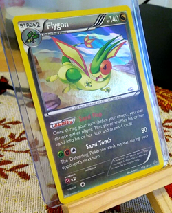 POKEMON Flygon 110/160 XY Primal Clash Set, HOLO RARE, NM Condition - Image 2