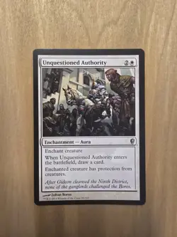 Unquestioned Authority - #085/210 (NM) Conspiracy CNS Magic MTG - Regular - Image 1