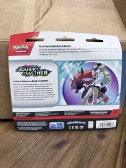 Pokemon TCG Journey Together 3 Pack Blister Factory Sealed - Image 2