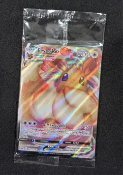 Eevee VMAX SWSH087 SEALED Promo Sword & Shield Pokemon NM - Image 1