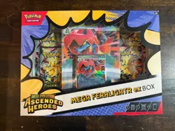 New Pokemon TCG Mega Evolution Ascended Heroes Mega Feraligatr Ex Box - Image 1