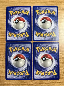 Pokemon TCG Base Set Starters Lot - Pikachu, Charmander, Squirtle Bulbasaur - Image 2