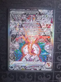 Charizard ex Ultra Rare Full Art Holo Obsidian Flames Pokemon 223/197 - Image 2