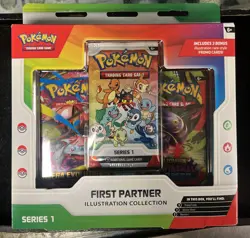 Pokemon First Partner Illustration Collection Series 1 Box Booster Bulbasaur - Image 1