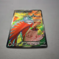 Ethans Ho-Oh EX Full Art Sv10: Destined Rivals 209/182 Pokemon NM+ - Image 4