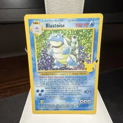 Pokemon TCG Blastoise 2/102 Celebrations Classic Collection Holo 100HP English - Image 1