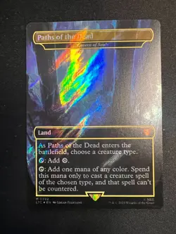 Paths of the Dead - Cavern of Souls (Surge Foil) Commander: the Lord of the... - Image 1