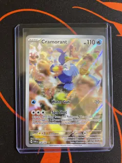 Pokemon SV06: Twilight Masquerade Cramorant 176/167 Holo Illustration Rare NM - Image 3