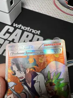 Professor Sycamore FULL ART XY Steam Siege 114/114 Ultra Rare Pokemon TCG - Image 3