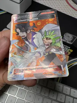Professor Sycamore FULL ART XY Steam Siege 114/114 Ultra Rare Pokemon TCG - Image 5