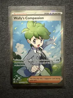Pokemon Wallys Compassion 176/132 Ultra Rare Full Art Mega Evolutions Holo - Image 1