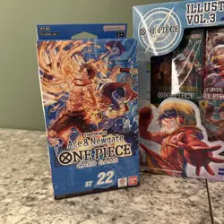 One Piece Illustration Box Volume 3 and 2 Starter Decks New Sealed, ST 22, 25 - Image 2