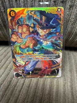 3- Sabo ONE PIECE OP07-118 SEC Premium Booster -The Best- Vol. 2 Foil - Image 3