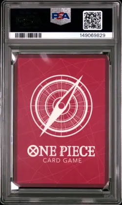 2025 ONE PIECE ST22-001 STARTER DECK ACE & NEWGATE B&W PARALLEL ALT ART PSA 10 - Image 2