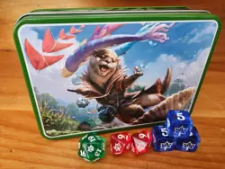Intl - MTG Bloomburrow Daring Waverider Metal Tin Box & Dice Set BEADLE & GRIMM - Image 1
