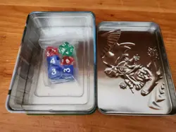 Intl - MTG Bloomburrow Daring Waverider Metal Tin Box & Dice Set BEADLE & GRIMM - Image 3