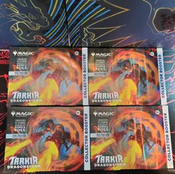 *NEW* *SEALED* Mtg Tarkir Dragonstorm Omega Collector Booster Pack x4 - Image 3