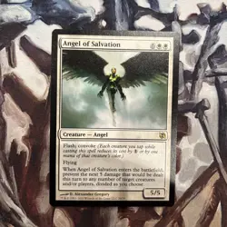 1x MTG - Angel of Salvation - Duel Decks: Elspeth vs. Tezzeret - NM - Image 1