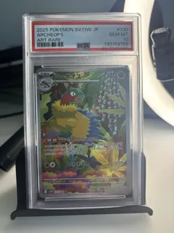 Pokemon Archeops 130/086 SV11W White Flare Art Rare Holo PSA 10 140 HP Japanese - Image 3