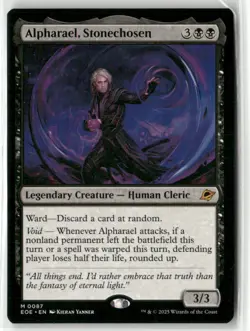 Alpharael, Stonechosen M Edge of Eternities 87 NM - Image 1