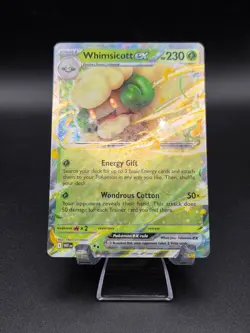 Pokemon TCG Whimsicott ex 005/086 Double Rare Holo White Flare Holo Near Mint - Image 2