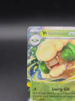 Pokemon TCG Whimsicott ex 005/086 Double Rare Holo White Flare Holo Near Mint - Image 3