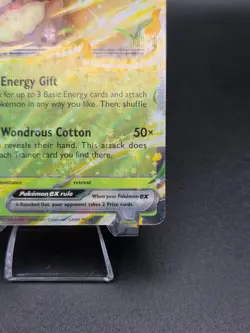 Pokemon TCG Whimsicott ex 005/086 Double Rare Holo White Flare Holo Near Mint - Image 5