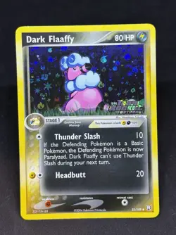 Dark Flaaffy Reverse Holo Pokemon Card ex Team Rocket Returns 33/109 Fresh NM+ - Image 1
