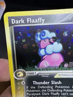 Dark Flaaffy Reverse Holo Pokemon Card ex Team Rocket Returns 33/109 Fresh NM+ - Image 2