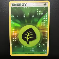 2007 Pokemon EX Power Keepers - Grass Energy Holo 103/108 - Image 1