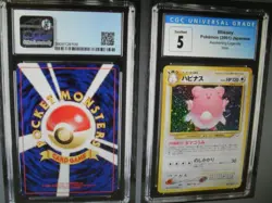 CGC Graded 5 Blissey #242 Awakening Legends Neo 3 Holo rare Pokemon Card - Image 1