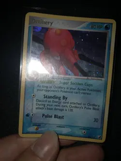 Pokemon EX Unseen Forces Octillery 10/115 Reverse Holo Rare Stamped LP - Image 3