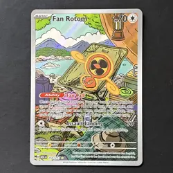 Fan Rotom 250/217 Full Art Illustration Pokemon TCG Ascended Heroes NM - Image 1