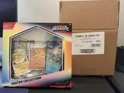Pokemon TCG Prismatic Evolutions Poster Collection Case lot of 6 - Image 1