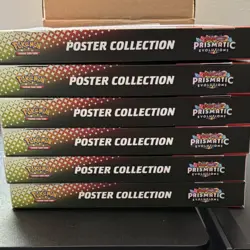 Pokemon TCG Prismatic Evolutions Poster Collection Case lot of 6 - Image 2