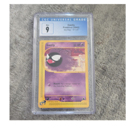 Pokemon Gastly Skyridge 2003 CGC 9 57/144 Basic 50HP Card English - Image 1