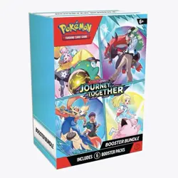 Pokemon TCG Journey Together Booster Bundle SEALED - 6 Booster Packs - Image 1