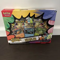 Pokemon TCG Mega Evolution Ascended Heroes First Partners Deluxe Pin Collection - Image 1