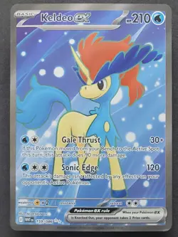 LP Keldeo ex 159/086 Ultra Rare White Flare Pokemon TCG - Image 1